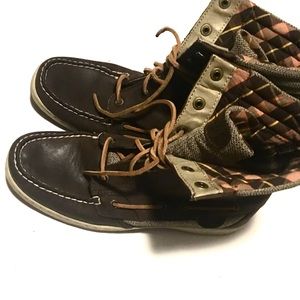 sperry moc toe boot